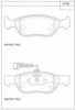ASIMCO KD7339 Brake Pad Set, disc brake